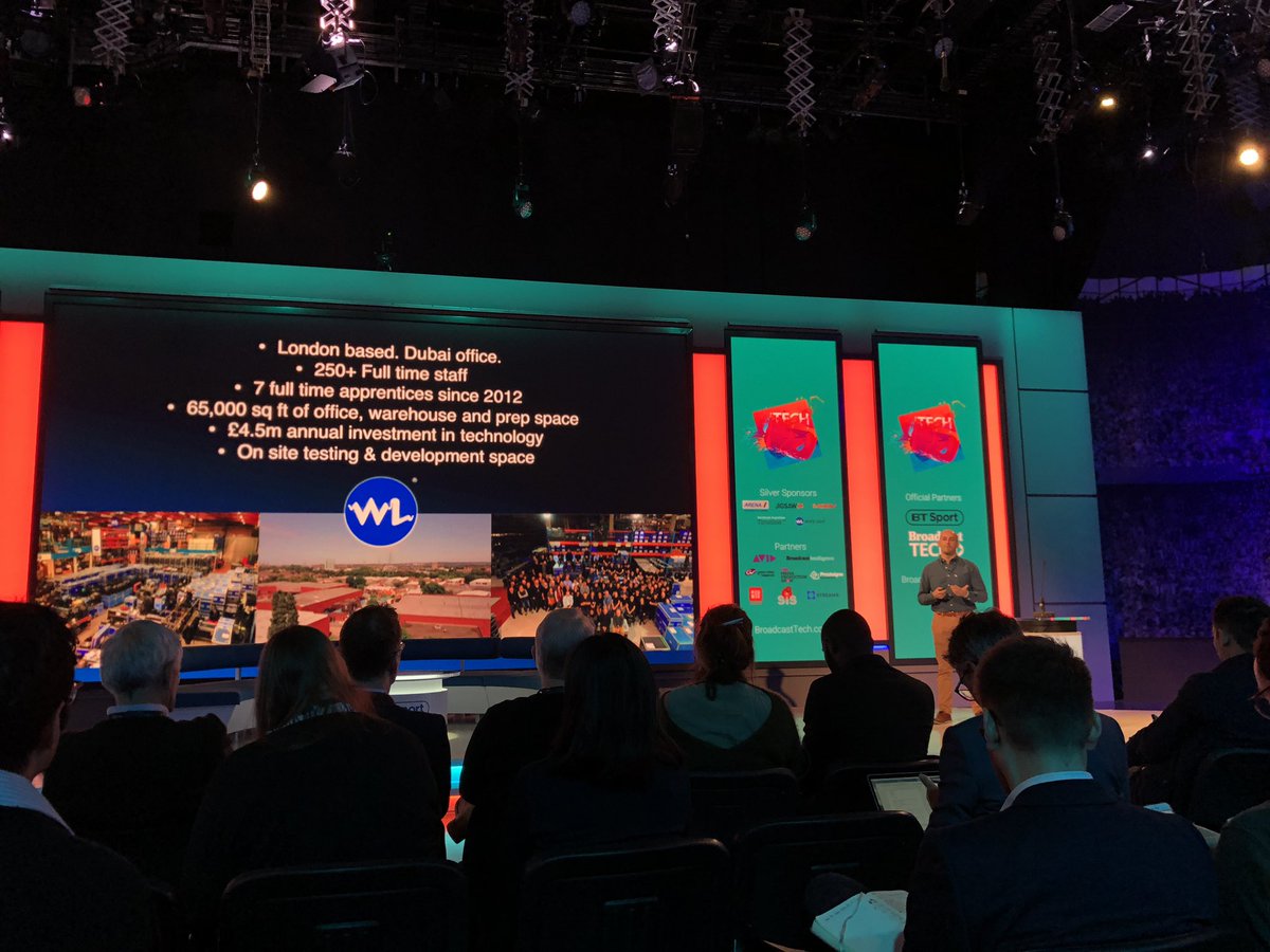 Great talk from <a href="/WhiteLightLtd/">White Light</a>’s Andy Hook on mixed reality studios #SportsTech