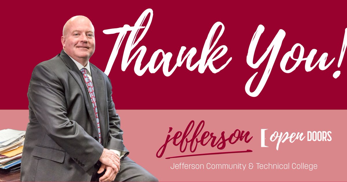 Bullitt_JCTC's tweet photo. On behalf of our faculty &amp; staff, I want to thank you for being a part of our College family. Like you, I'm looking forward to the end of the fall semester and that well deserved break. You’re almost there. Stay the course.
Thank you for inspiring us. -Dr. Ty J. Handy, President https://t.co/hH0eQJri0q