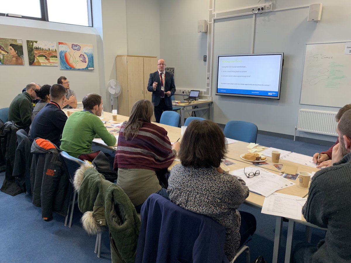 NTA_STEM's tweet photo. Design and Technology Association @DTassoc @Nightingale_NTA delivering the Contextual Challenge - Delivering the new curriculum course. Some fantastic resources and ideas for our @NTA_STEM #gcse students https://t.co/dHIkbWqiTx