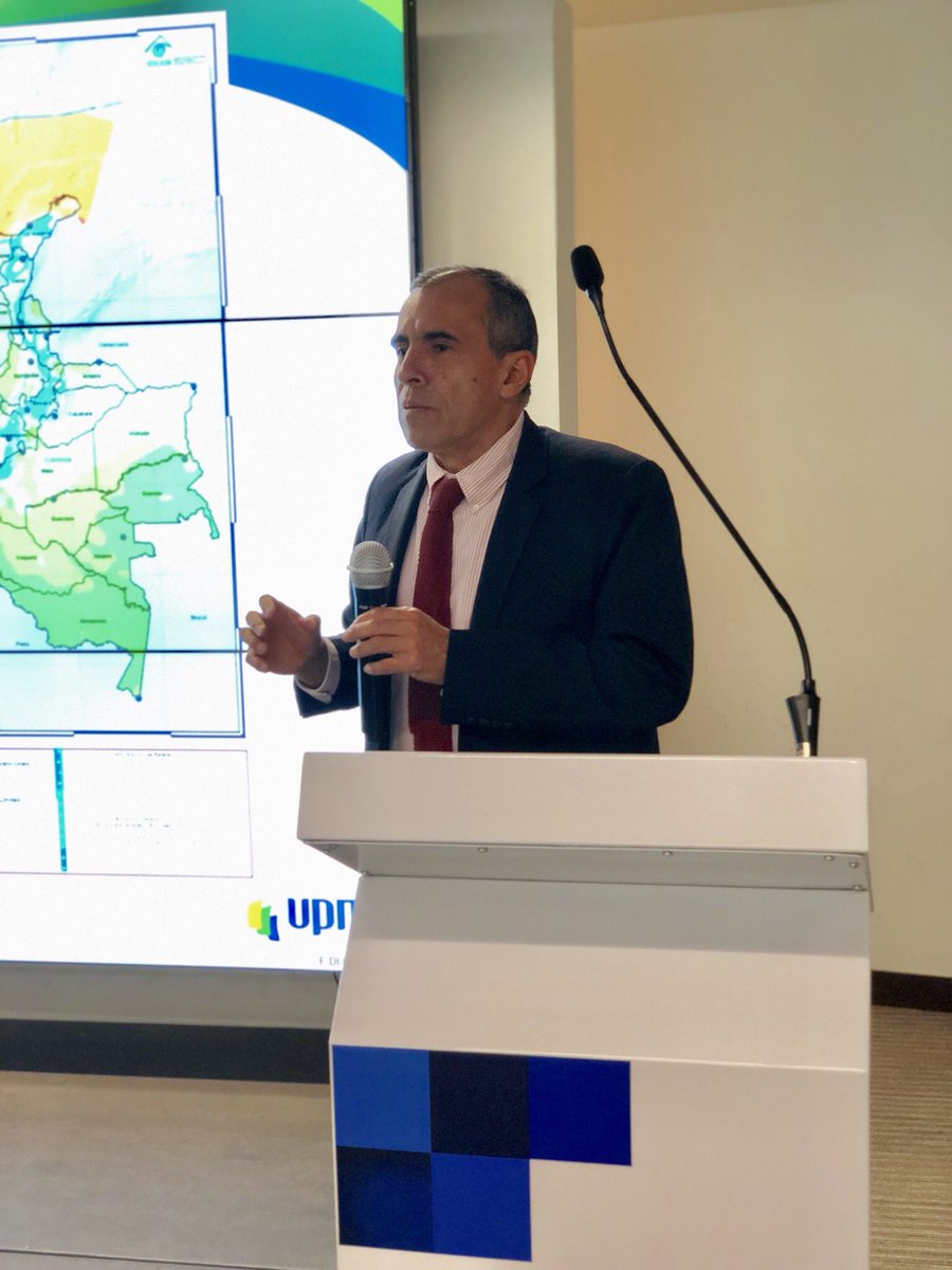 “Colombia es un país privilegiado con dotación de recursos naturales, lo cual favorece la generación con hidroenergía, sol, viento y biomasa”: Director UPME #CátedraMineroEnergética