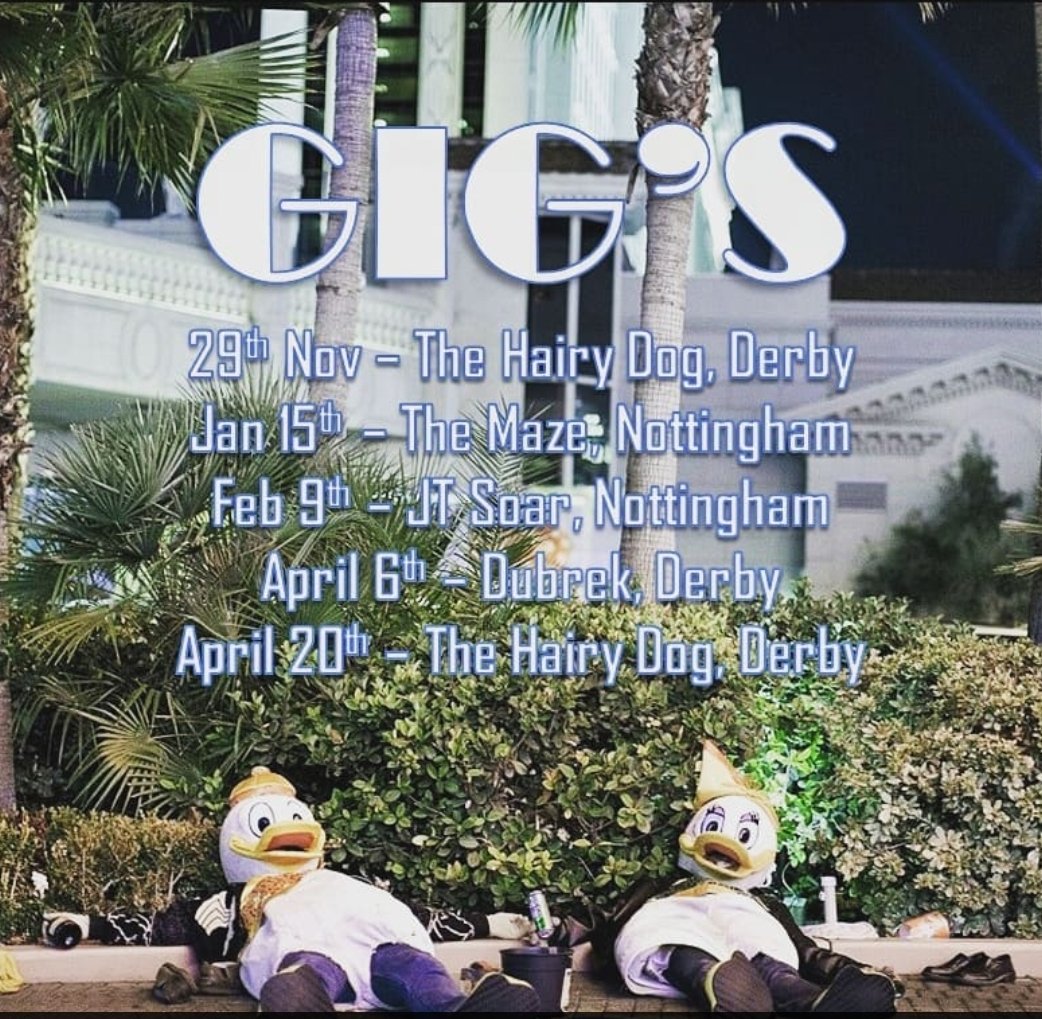 Upcoming gigs! #replicajesus #rock #live #grunge #stoner #punk #psychedellic