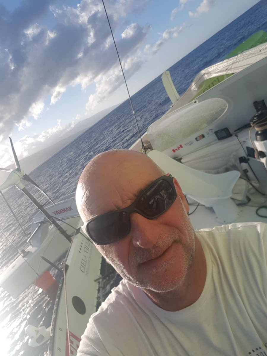 #RDR2018 @Routedurhum Le 5ème @Multi50 Ciela Village à Basse-Terre. Thierry Bouchard attendu sur la ligne en début de soirée (HF)