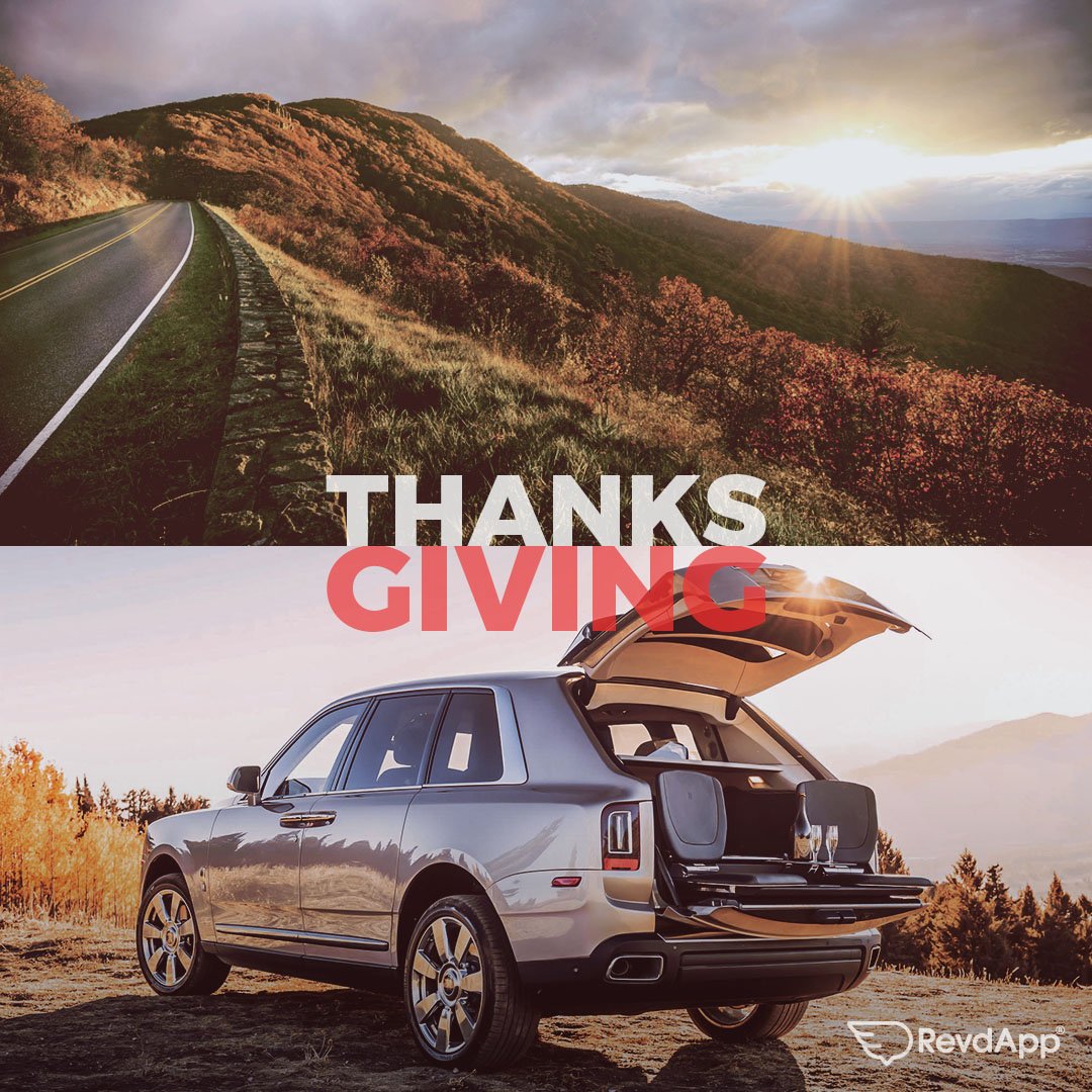 GetRevdApp's tweet image. At #revdapp we appreciate and are thankful for your support. We brought together the #ShenandoahNationalPark and the #Rollsroyce #cullinan for you. Happy #Thanksgiving. Coming soon to #WashingtonDC.

#family #holiday #rent #luxury #SUV #cars #mobilityasanexperience