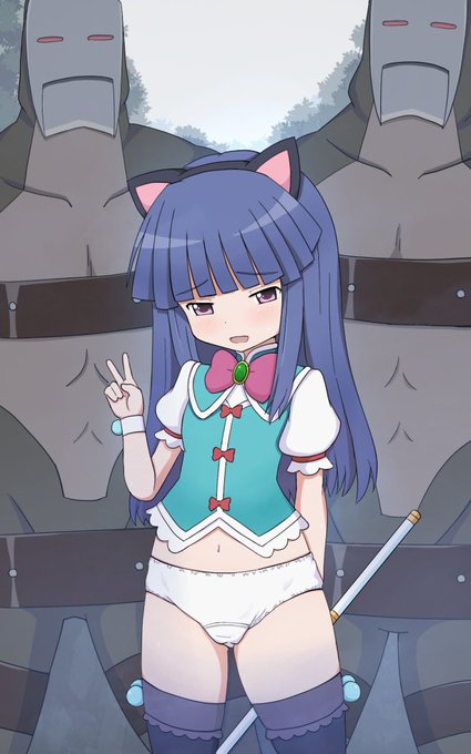 久々にお絵描き。
ひぐらしのなく頃に、オヤシロリカ様です。 