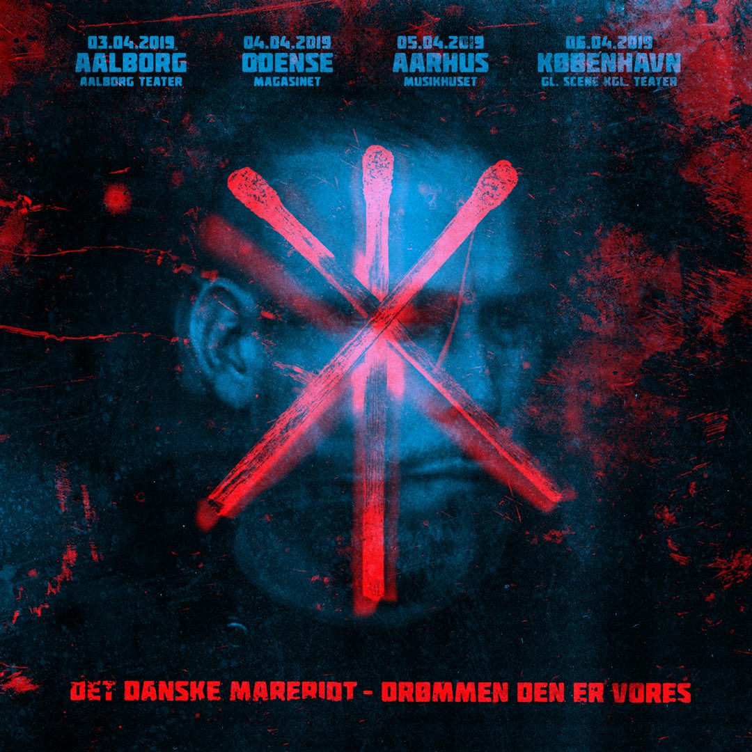 Nyt album og 4 koncerter i start ‘19.. link i bio og alt det der..