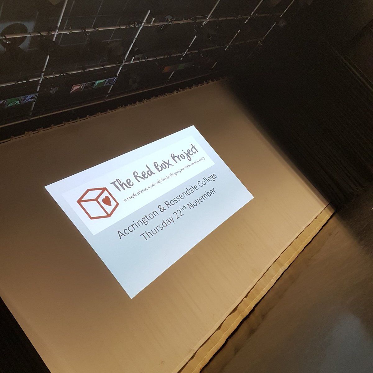 RBProjectRosso's tweet photo. So....
This just happened! 
@RedBoxProject 
@accrosscollege https://t.co/Yaguzs27JA