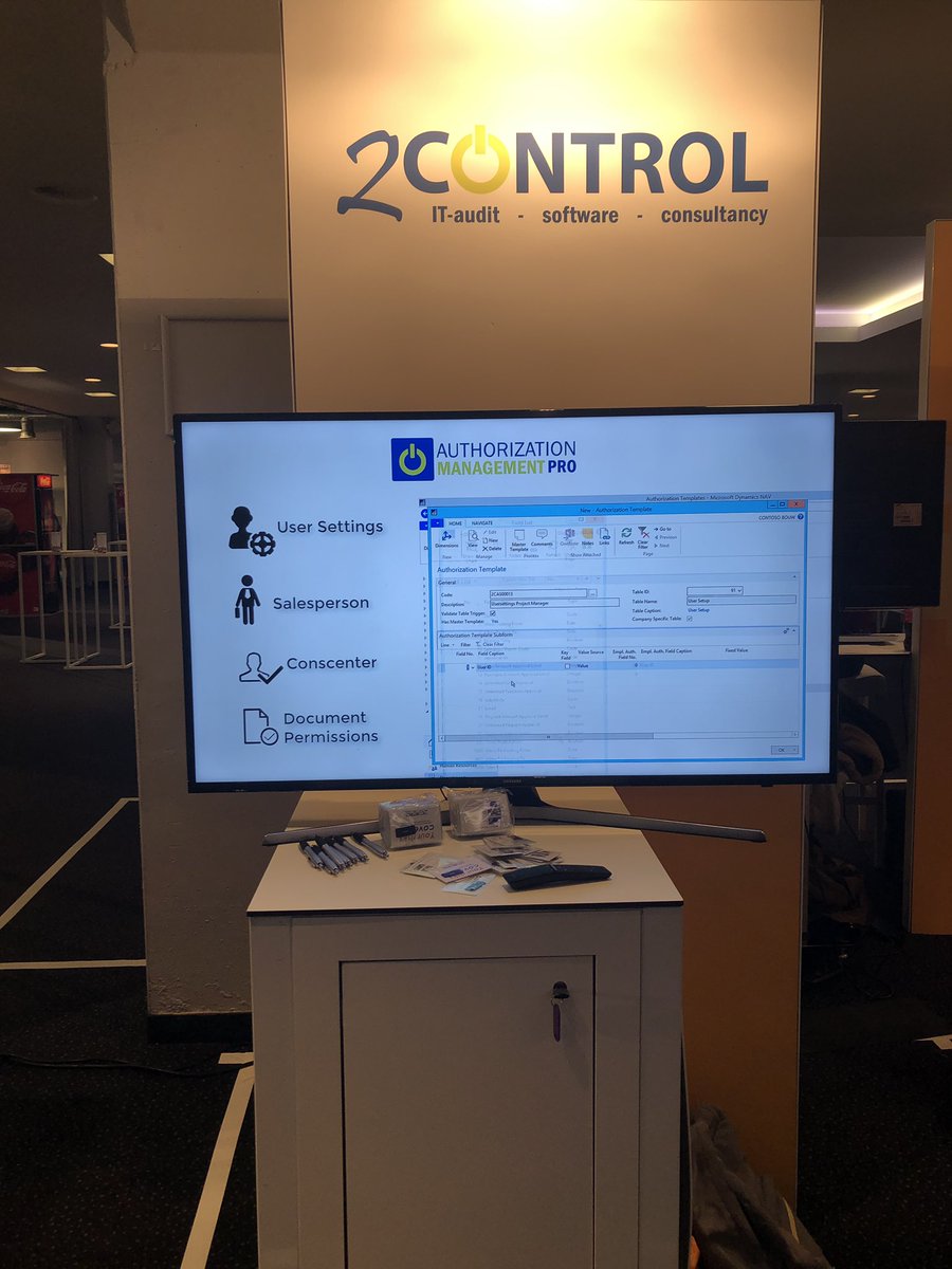 2Controlsocial's tweet photo. Because also the technies need to know about the best security solution for #DynamicsNAV and #365BusinessCentral. @NAVTechDays https://t.co/XInnnnmOkh