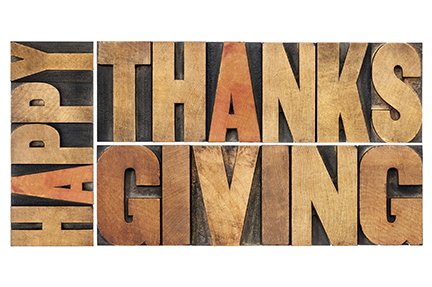Wishing all of our members a harvest of blessings, good health and good times. Happy Thanksgiving!