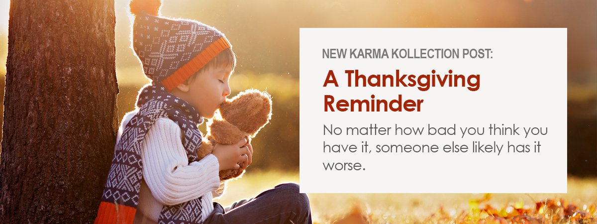 A Thanksgiving Reminder: karma-kollection.com/a-thanksgiving…
.
.
#thanksgiving #happythanksgiving #givethanks