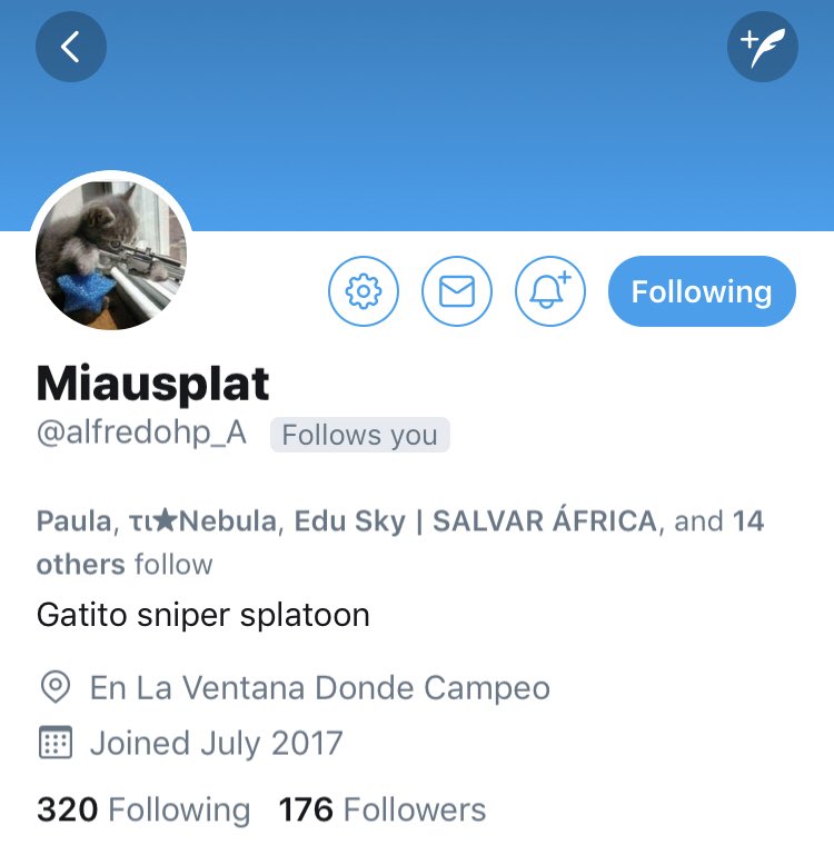 SplatoonAcademy's tweet photo. @alfredohp_A ABANDONA por PROBLEMAS PERSONALES. Gracias por concursar💙 https://t.co/gcl2Xlpatp