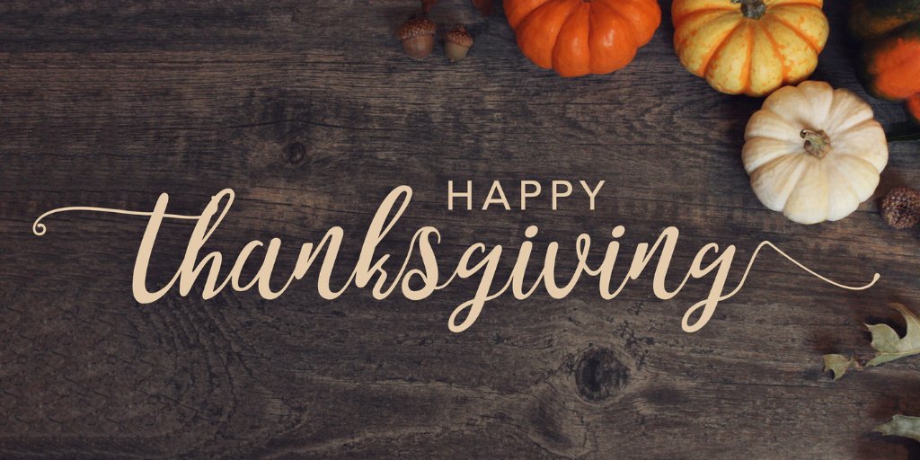 springbot's tweet photo. Happy #Thanksgiving from the springbots! We are so grateful for our team members, customers and partners who make up the #Springbot family. https://t.co/duGgZxagxn