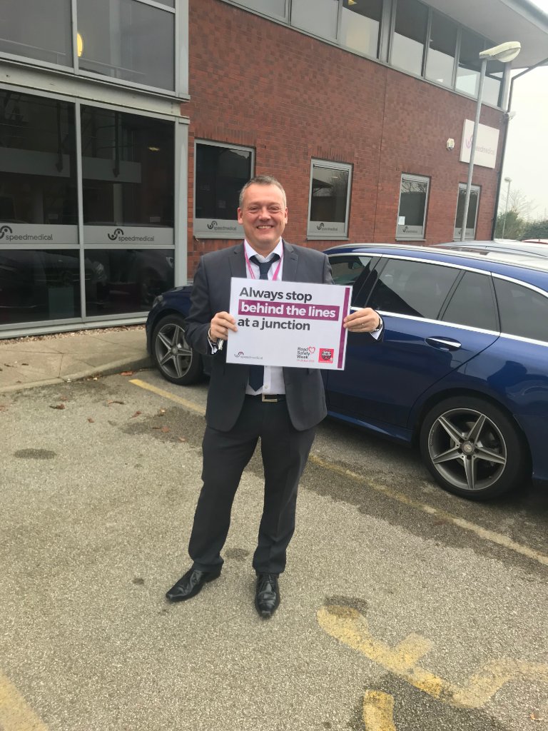 Our Business Development Manager Paul Welch with an important message for #RoadSafetyWeek #BikeSmart <a href="/Brakecharity/">Brake, the road safety charity</a>