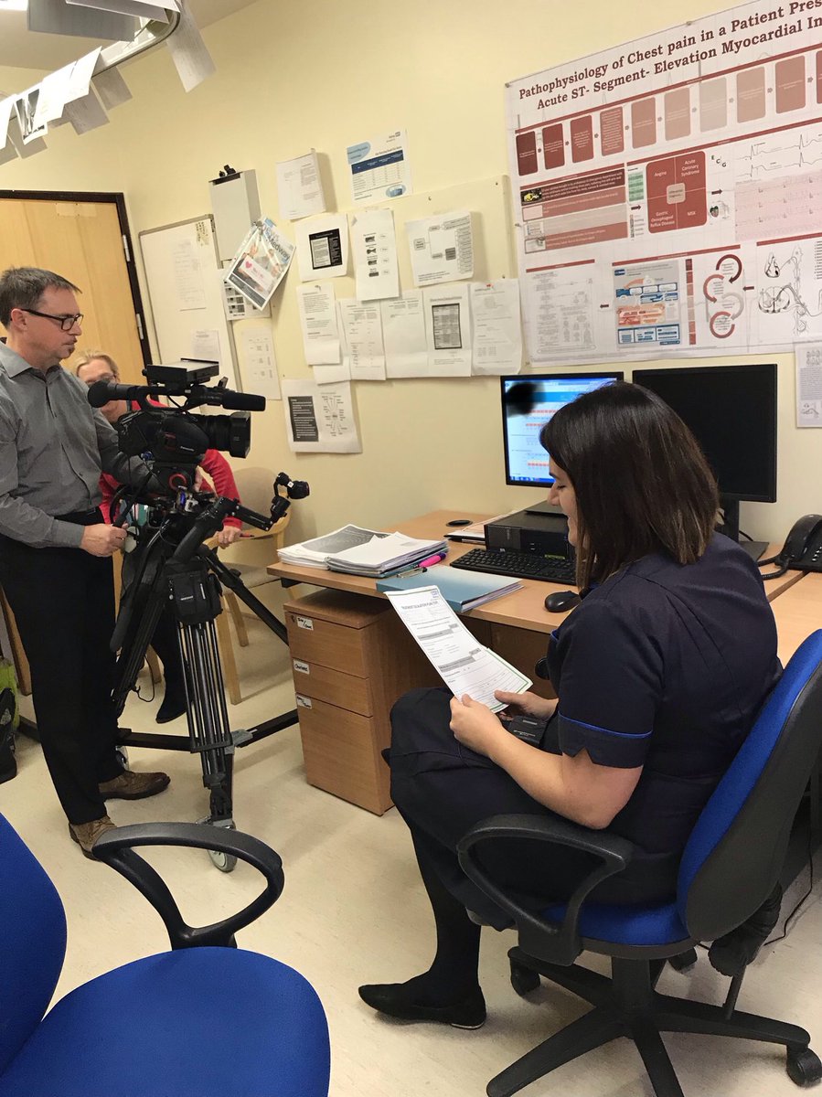 Busy day, Acute Response Team have been filming for induction videos today ...what, how and why we do what we do <a href="/Medway_NHS_FT/">Medway NHS Foundation Trust</a> preventing deterioration