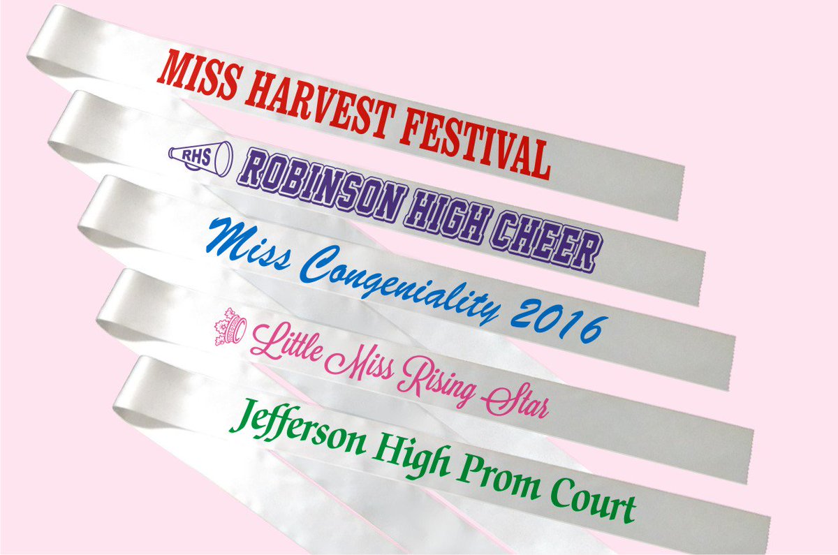 PageantSashes's tweet image. Happy #Thanksgiving -Time to plan for #holiday #pageants. - order your contestant sashes early to save on shipping.