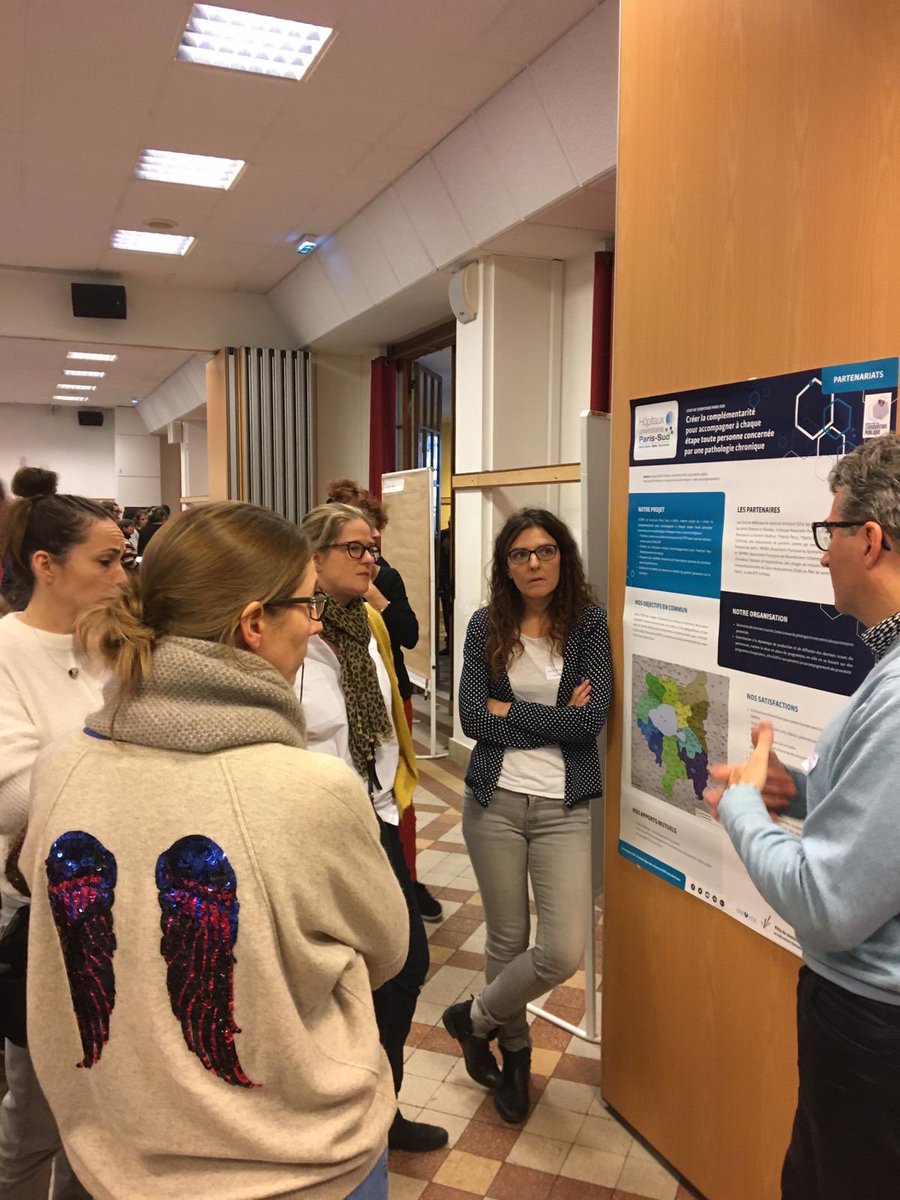 Unité Territoriale Education Patient ⁦@HUParisSud⁩ : créer la complémentarité pour accompagner à chaque étape tout personne concernée par une pathologie chronique #agorapoletpidf ⁦@promosanteIDF⁩ @poletpidf