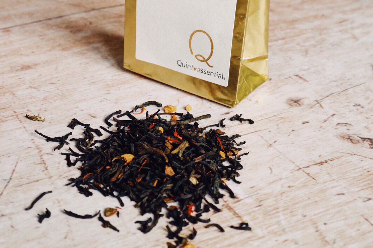 It’s smelling of festive spice &amp; all things nice as we are busy packing bags of our Christmas Tea Royale blend for the festive season #ComingSoon ⭐️🌿