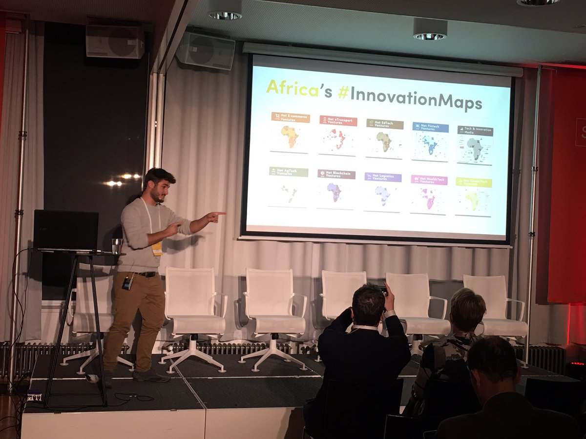 sam_ajadi's tweet photo. Great to see my good friend @Dario__Giuliani talking about African #techhubs, #VC #investments, @Briter_bridges’ #InnovationMaps. Dario also spoke about how a well-structured African tech ecosystem is emerging, and the reality on ground on the continent.

#Africa #startup https://t.co/rafBRyQLeP