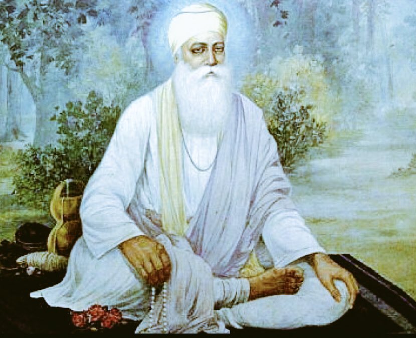 At the age of 36,  #GuruNanak mysteriously disappeared during his customary dip in the river &reappeared on the 3rd day glowing with an unusual radiance...It was  #KarthikPurnima  #Gurpurab Guru Nanak’s Enlightenment Day (500+ years)