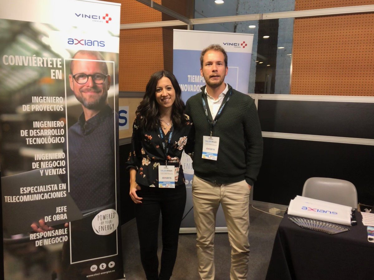 Axians_ES's tweet image. Los perfiles que buscamos son becas remuneradas, a jornada completa o parcial, en las áreas de Operaciones (networking, sistemas, seguridad…), Gestión de proyectos o negocio (preventa o comercial), siempre en entorno de telecomunicaciones. ¡Ven al #LSTalentFair en #Barcelona!