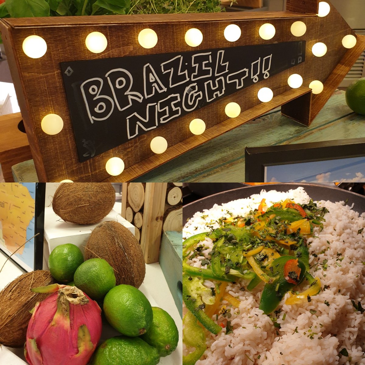 chopkins95's tweet photo. Brazilian evening last night @BromsSchool @HolroydHowe https://t.co/bdCFFGMG7U