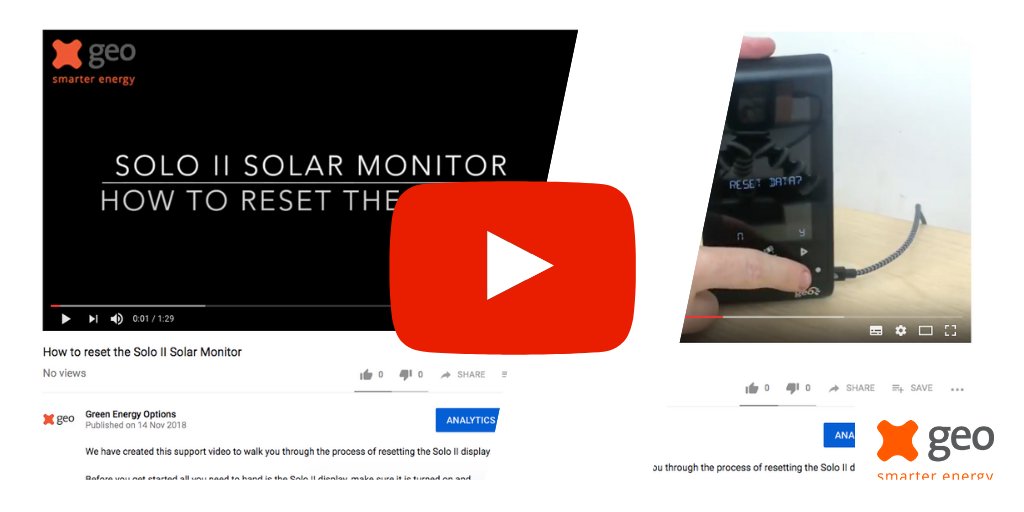 geomonitors's tweet photo. We have released our 3rd #video on #YouTube to walk you through how to reset the Solo II #SolarMonitor. Head over to our channel to watch now: https://t.co/wVoQzEO7Kn 

Keep your eyes peeled, we will be adding more video's in the future! 
#ProductSupport #CustomerService https://t.co/qFWL1NHzhL