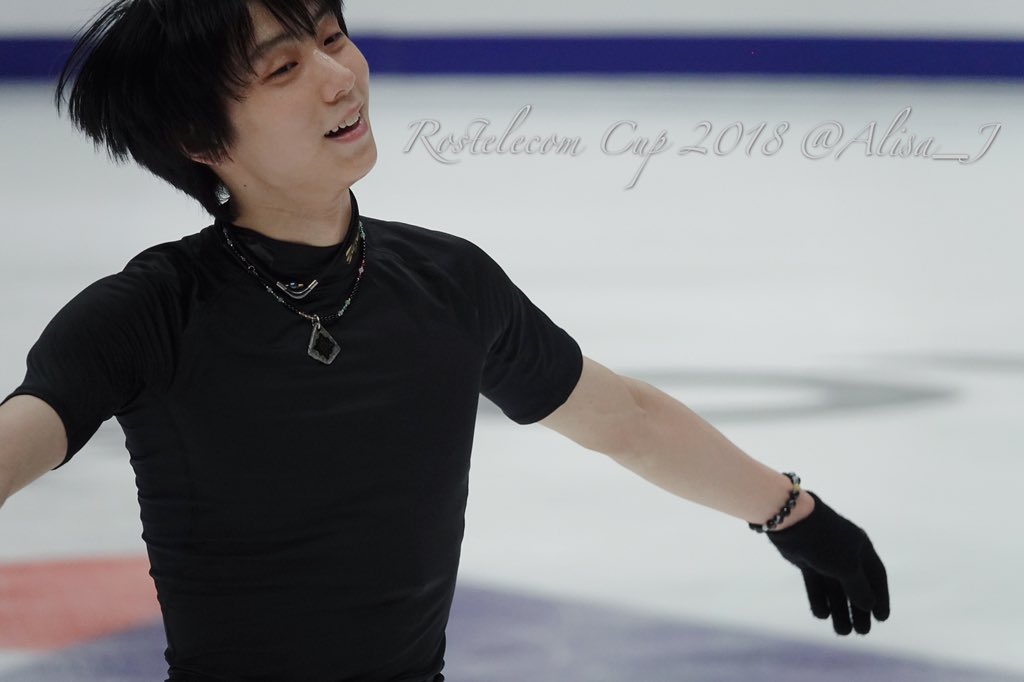 aiko_jang's tweet photo. #RostelecomCup2018
#YuzuruHanyu
#Moscow2018
#羽生結弦 #羽生結弦選手 https://t.co/69jg8QuH9v