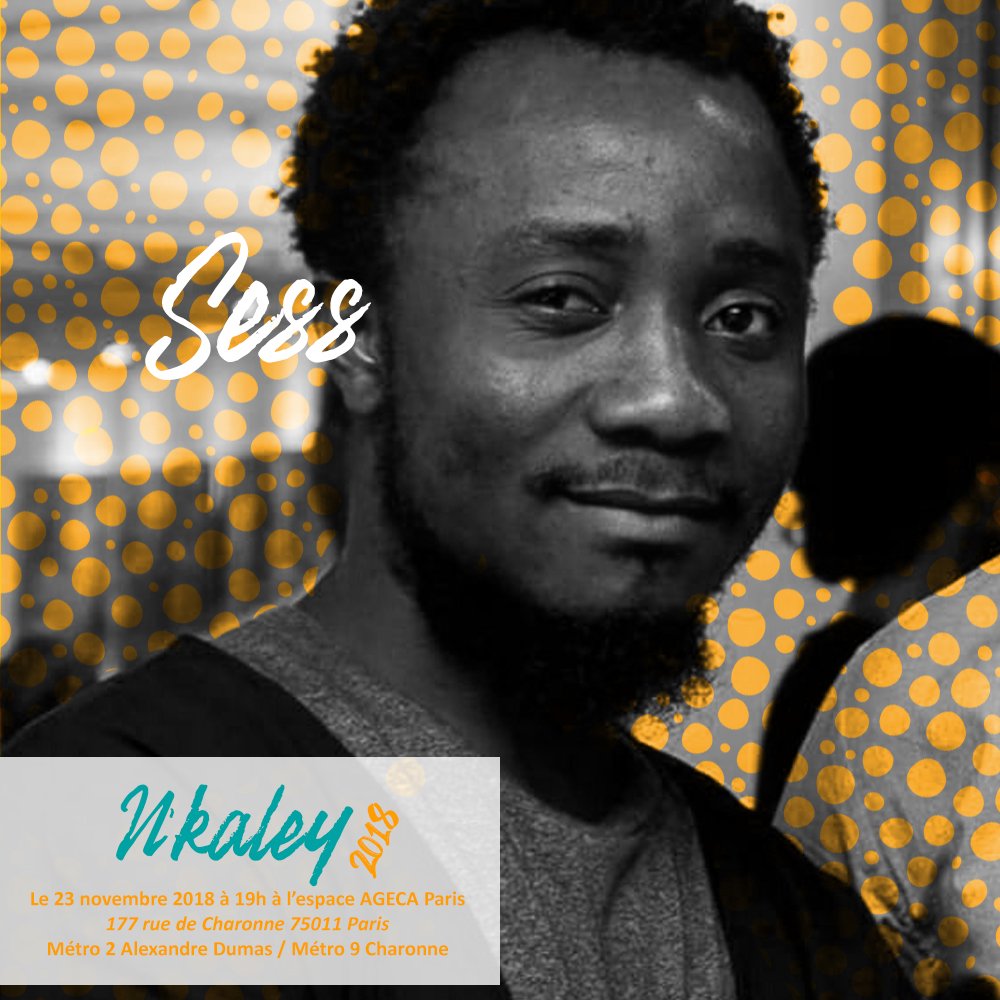 TchileyTchiley's tweet photo. J-1
"Un artiste n’est important que parce que son travail est pertinent c’est tout."

Le 23 novembre @SessessohART nous parlera du rôle de l'artiste et de l'impact de l'art.

Les places  ici 👇🏾
https://t.co/ILVlaZdY1e

#Lesmaillonsdelachaîne
#osezinventerlavenir
#nkaley2018 https://t.co/c3KbAFf2oM