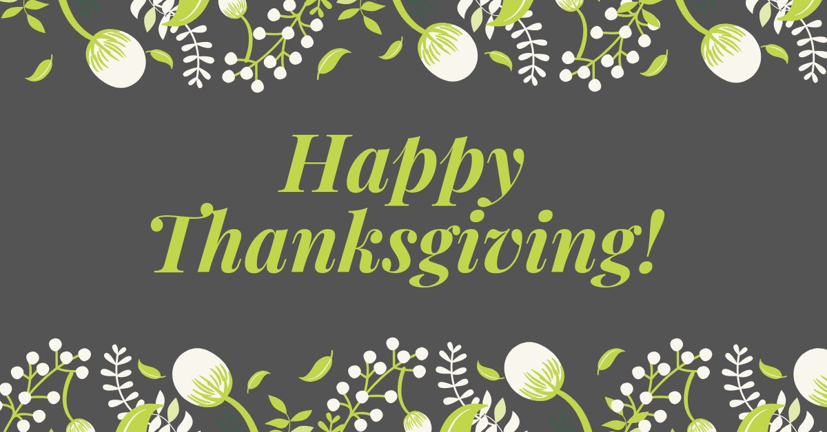 InTechIMS's tweet image. A very Happy Thanksgiving from the In*Tech Family to Yours!