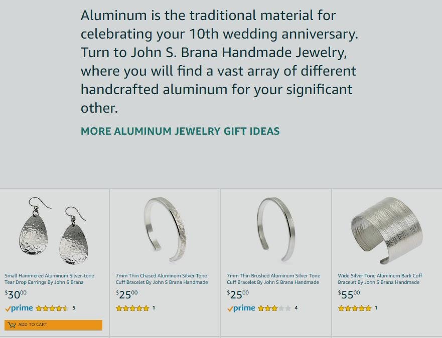 JobinaPack's tweet photo. Exquisite Hand Made Jewelry Anniversary Gift Ideas by jewelry artist John S. Brana featured on Amazon https://t.co/vg9KeQJ1Ep #JSBrana #Jewelry #amazonjewelry #Anniversary https://t.co/WtyBPSfxGw