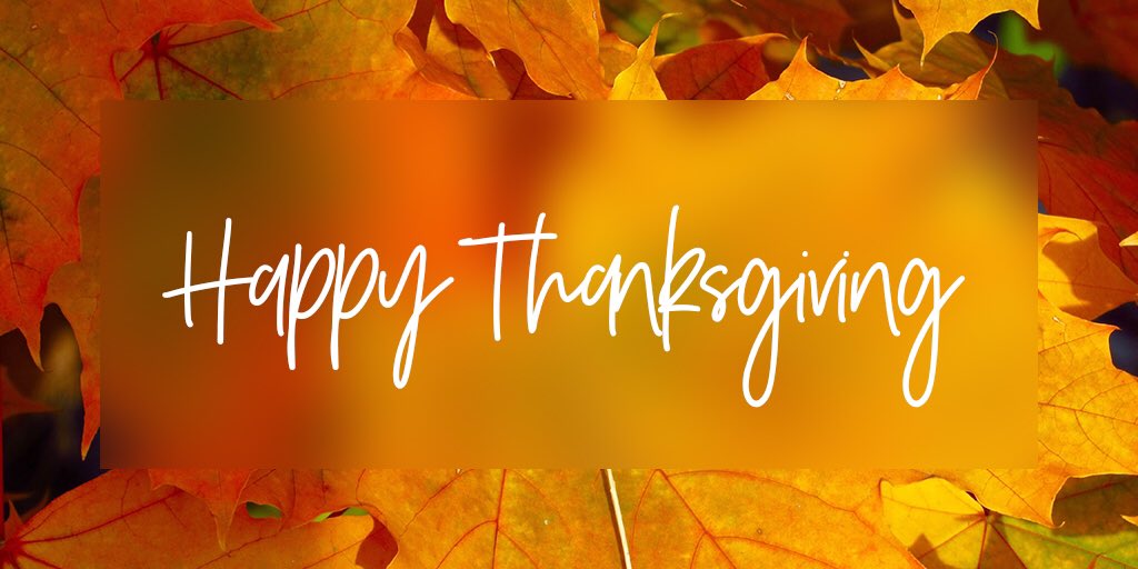 #HappyThanksgiving from all of us at Fields &amp; Futures! We are ever thankful for your energy and support. We hope you have a memorable holiday with those who matter most.