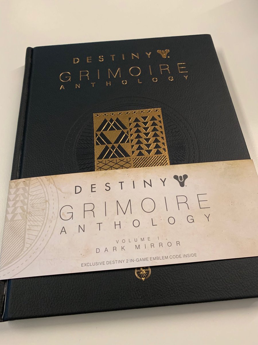 Keith Cox Ohh Look What Just Landed On My Desk Titanbooks Destiny Grimoire Anthology Vol 1 Cant Wait To Get Into It It Looks Awesome T Co C2x2sdce