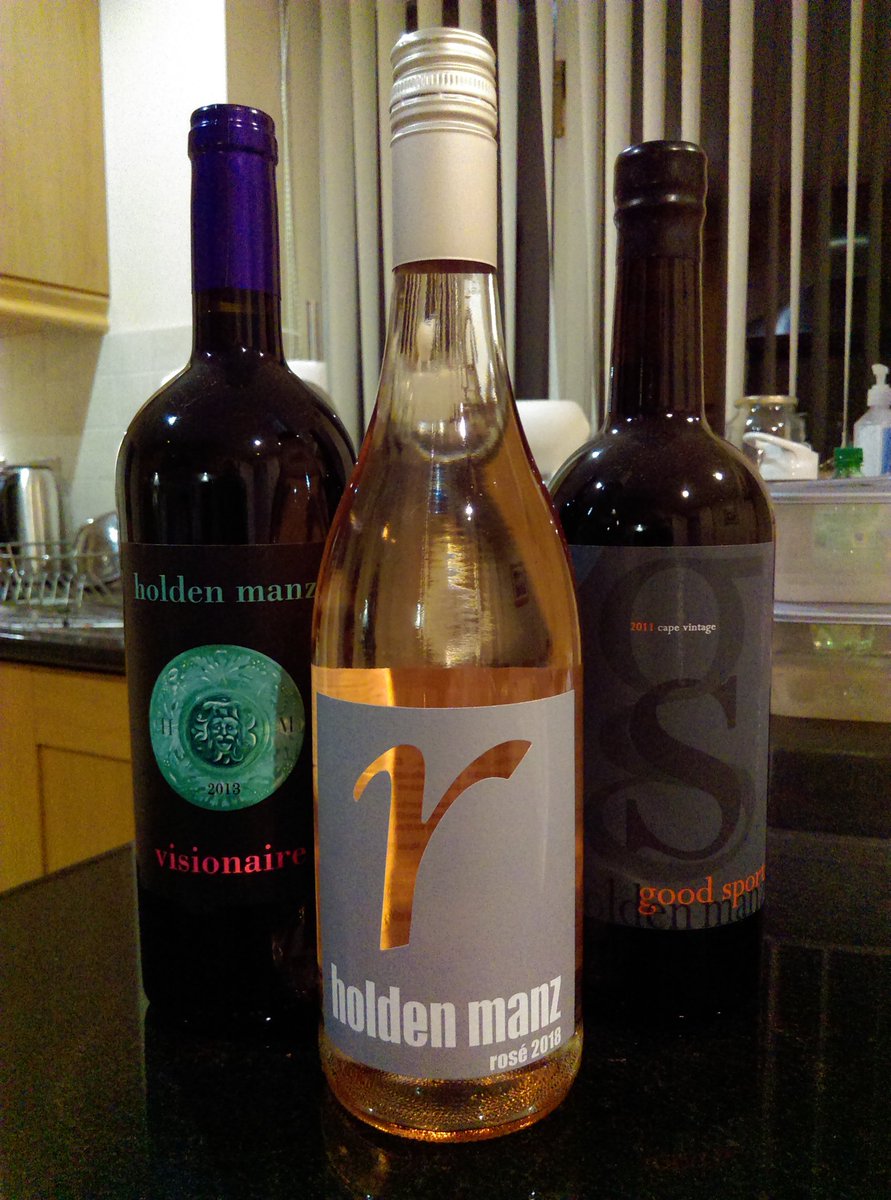 Nice selection of @holdenmanz wine arrived don't forget to pick yours up from @twrightwine @TheVineyardWS