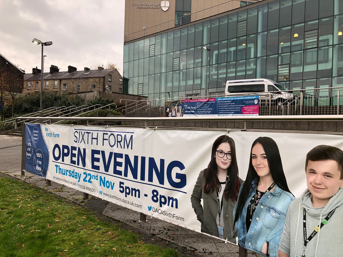 DarwenAcademy's tweet photo. Looking forward to meeting all students and parents tonight at our @DACASixthform #OpenEvening #JoinUs https://t.co/7oXn47Jtfh https://t.co/mkKJror11D