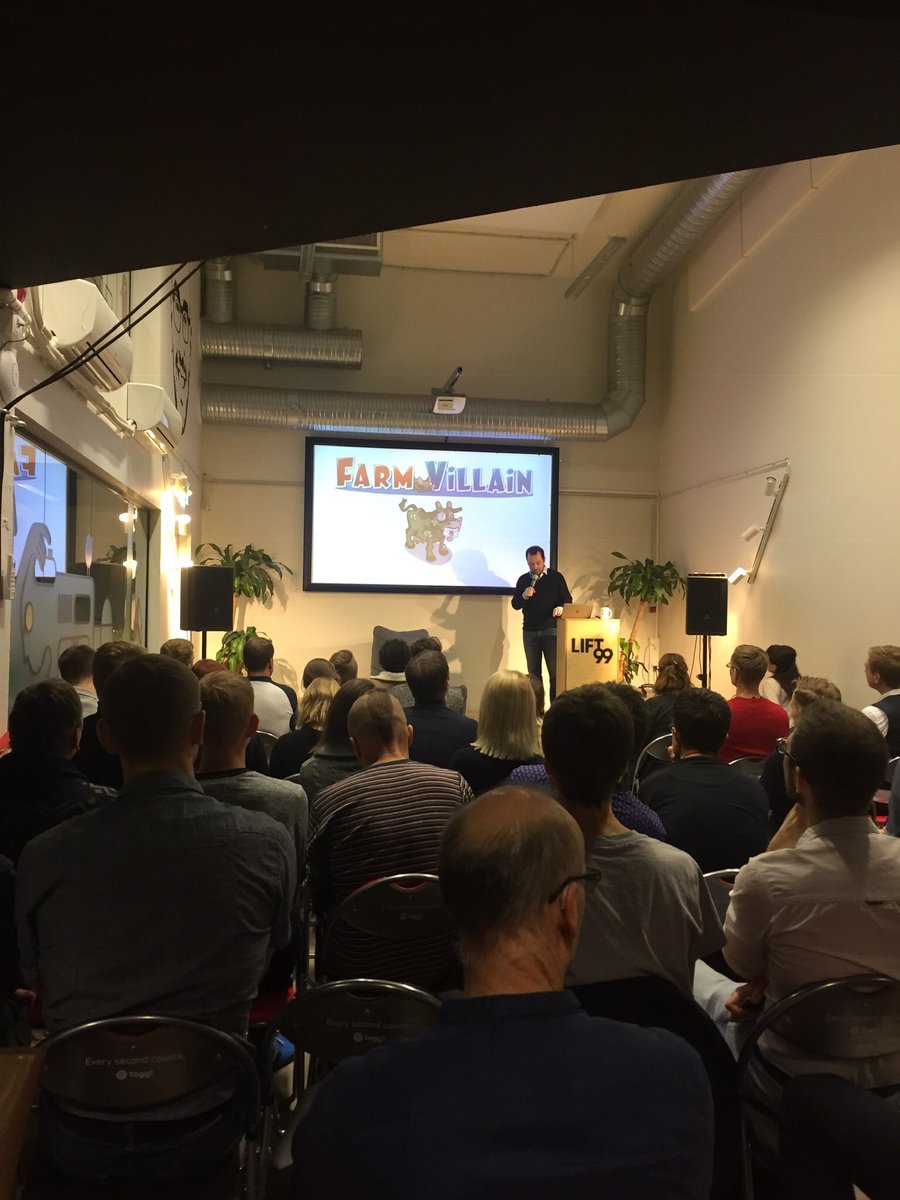 Nicely done <a href="/eamonncarey/">Eamonn Carey</a>! Talking about ‘building products that people love’ at <a href="/techstars/">Techstars</a> <a href="/startupweek/">Techstars Startup Week</a> Tallinn.