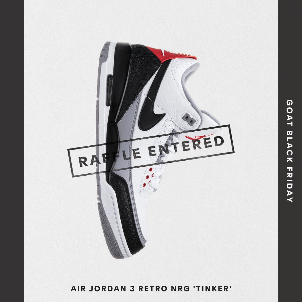 jeck2003's tweet photo. Enter the #GOATBlackFriday Raffle for your chance to win the most coveted sneakers and other prizes. @goatapp https://t.co/zN4IxkJOl9 https://t.co/StIBvnlYRH