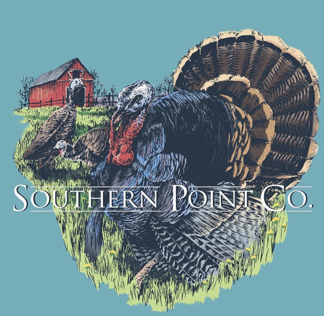 southernpointco's tweet photo. Happy Thanksgiving from our family to yours! Enjoy 25% off today using code preturkey25 and 20% off youth using pretinyturkey20. #southernpoint #southernpointco #lifestyleonpoint #birddog #turkey #thanksgiving #germanshorthairedpointer #gsp #huntingdog #fall https://t.co/zgdMC5lBya