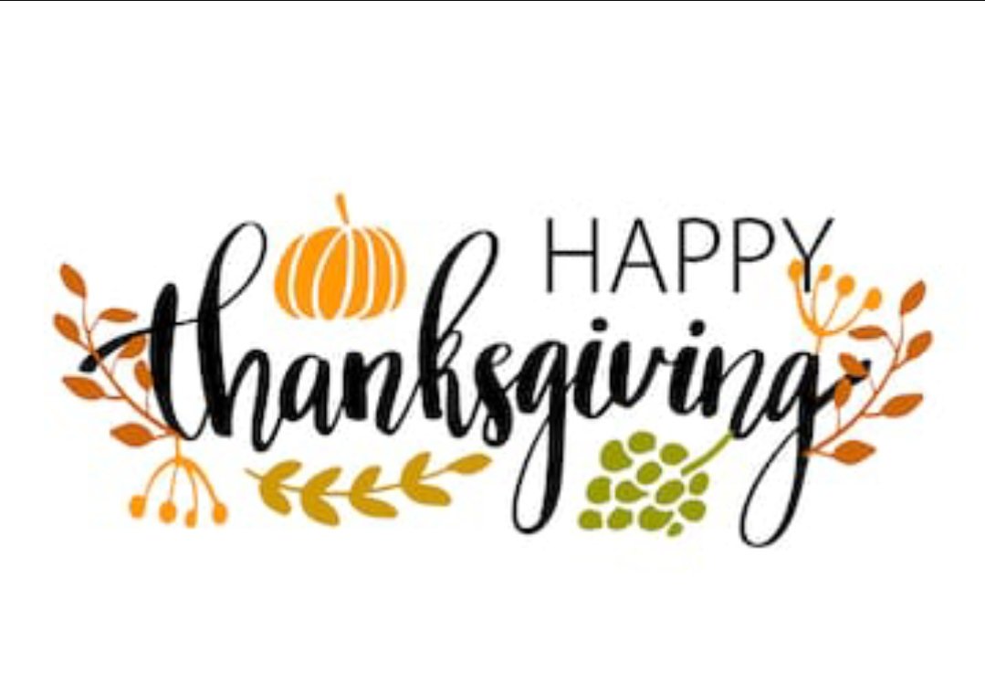 Many blessings EVERYONE!
Have a wonderful THANKSGIVING!