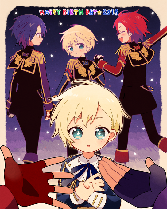 「blue eyes starry sky」 illustration images(Oldest)