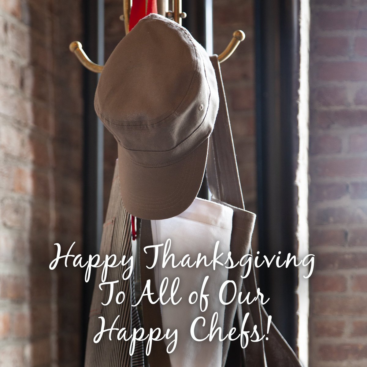 Happy Thanksgiving to all of our Happy Chefs! We hope you get a chance to hang up your hat today and take a nap with the rest of us, you all deserve it!
.
.
#myhappychef #thanksgiving #turkey #cheflife #chefwear