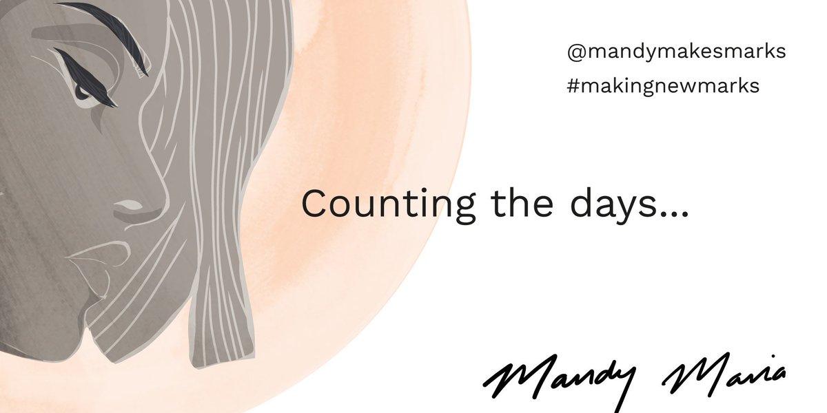 mandymakesmarks's tweet photo. Less than two weeks till I launch my new website and new work. Keep your eyes peeled!
#excitingtimes #newwork #comingsoon #makingnewmarks https://t.co/CqGzoWAJM1
