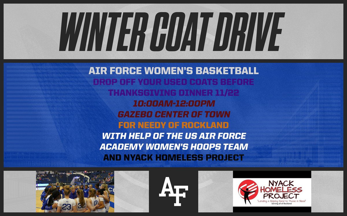 AF_WBB's tweet photo. Thankful for an opportunity to serve on this Thanksgiving Day!! #AFWBB #NyackHomelessProject https://t.co/4LTfNRkhhj