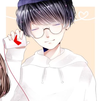 鎖骨ちゃん Sur Twitter ペア画 カップル カップルイラスト イラスト好きな人と繋がりたい イラスト T Co Krz2yzmtgl Twitter