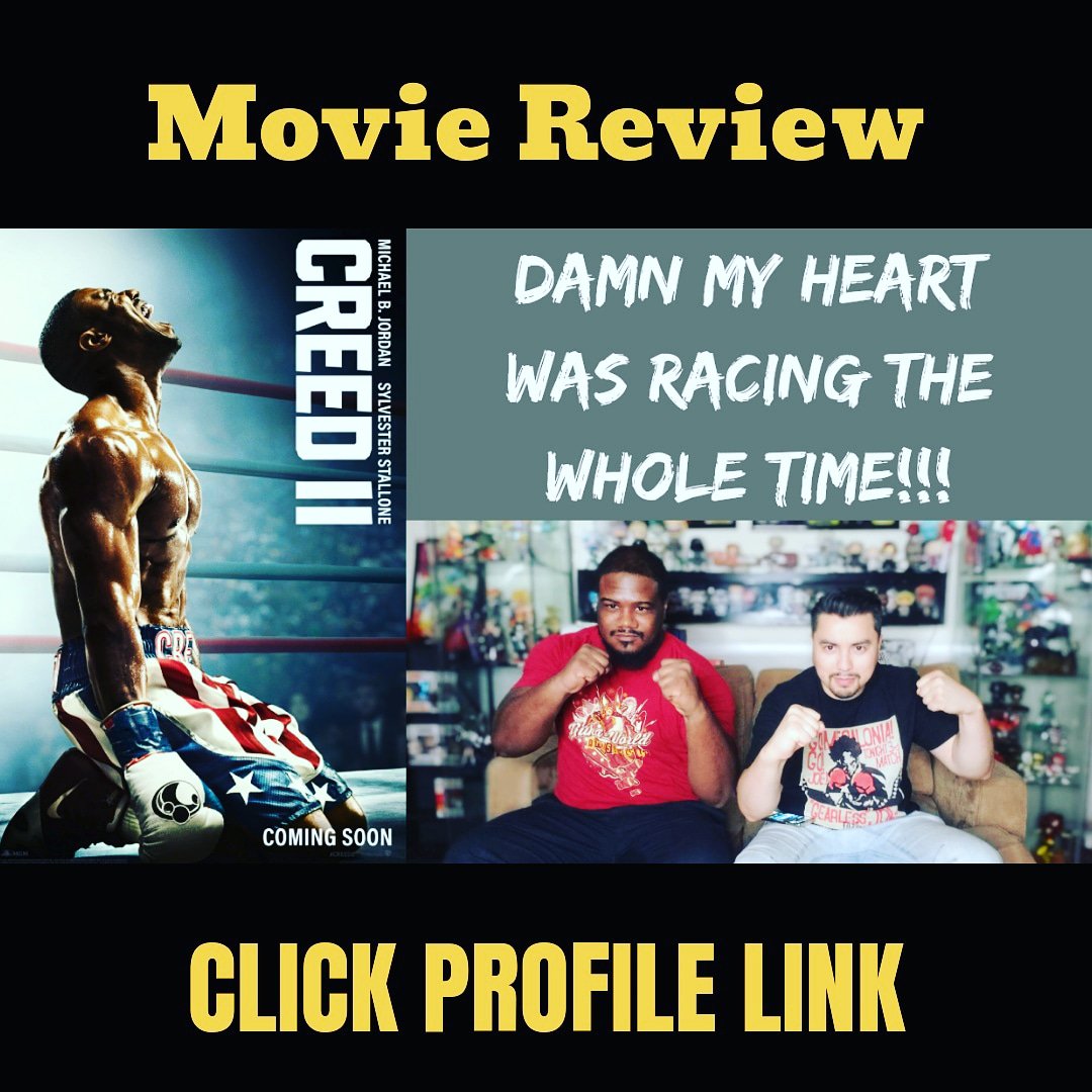 Breakroomblitz_'s tweet photo. Movie Review - Creed II
https://t.co/93HNq3etwM 
#creed2 #creed2 #apollocreed #rockybalboa #michaelbjordan #sylvesterstallone #tessathompson #ryancoogler #boxing #fightmovie #adoniscreed @maxkellerman @Phyliciarashadf @michaelb4jordan @RyanCoogler @TheSlyStallone @TessaThompson_x https://t.co/TsFFE9zydu