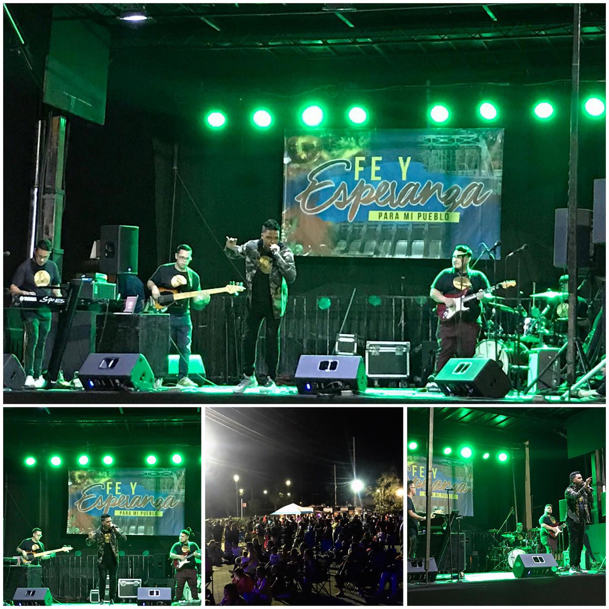 Alwinvazquez's tweet photo. Gran noche en el pueblo de Trujillo Alto!! A Dios gracias por lo sucedido y a toda la banda por acompañarme, Pronto agenda de fin de año #AlwinVazquez https://t.co/56I31WSMlc