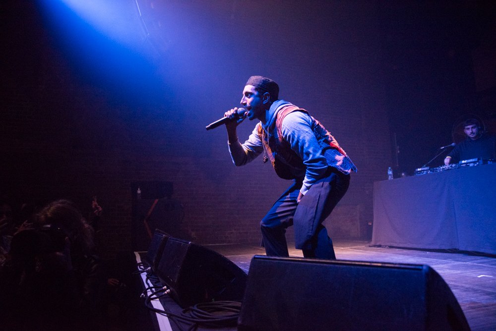 dailyrizahmed's tweet photo. Riz Ahmed performing at the Village Underground in London (November 17).
Pictures by Claire Leach. https://t.co/lgm7CmsovP