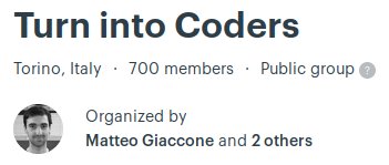 This is rad: 700 coders in our Meetup. Thank you everyone!