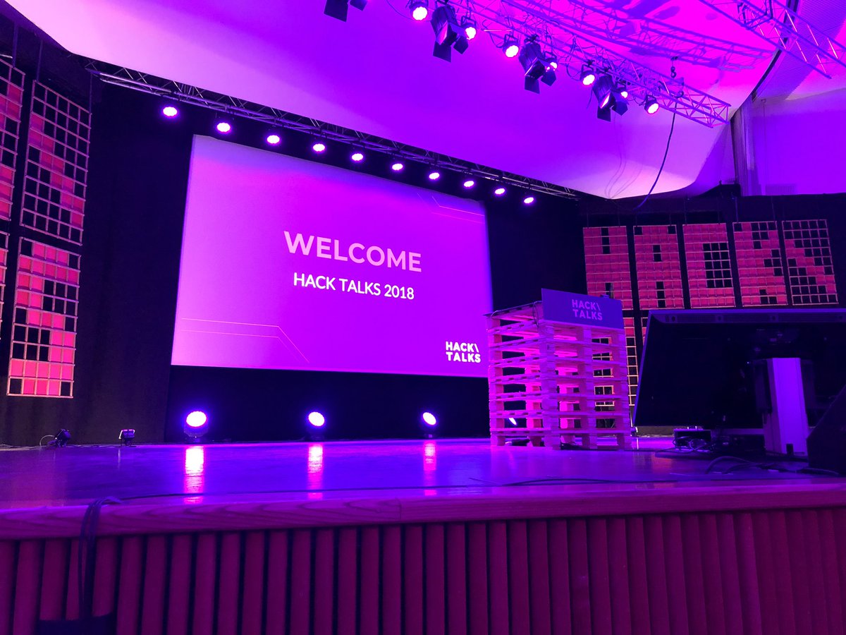 iiroalhonen's tweet photo. Workshops done and next we have the keynotes! #hacktalks2018 https://t.co/sjEF83tfj2