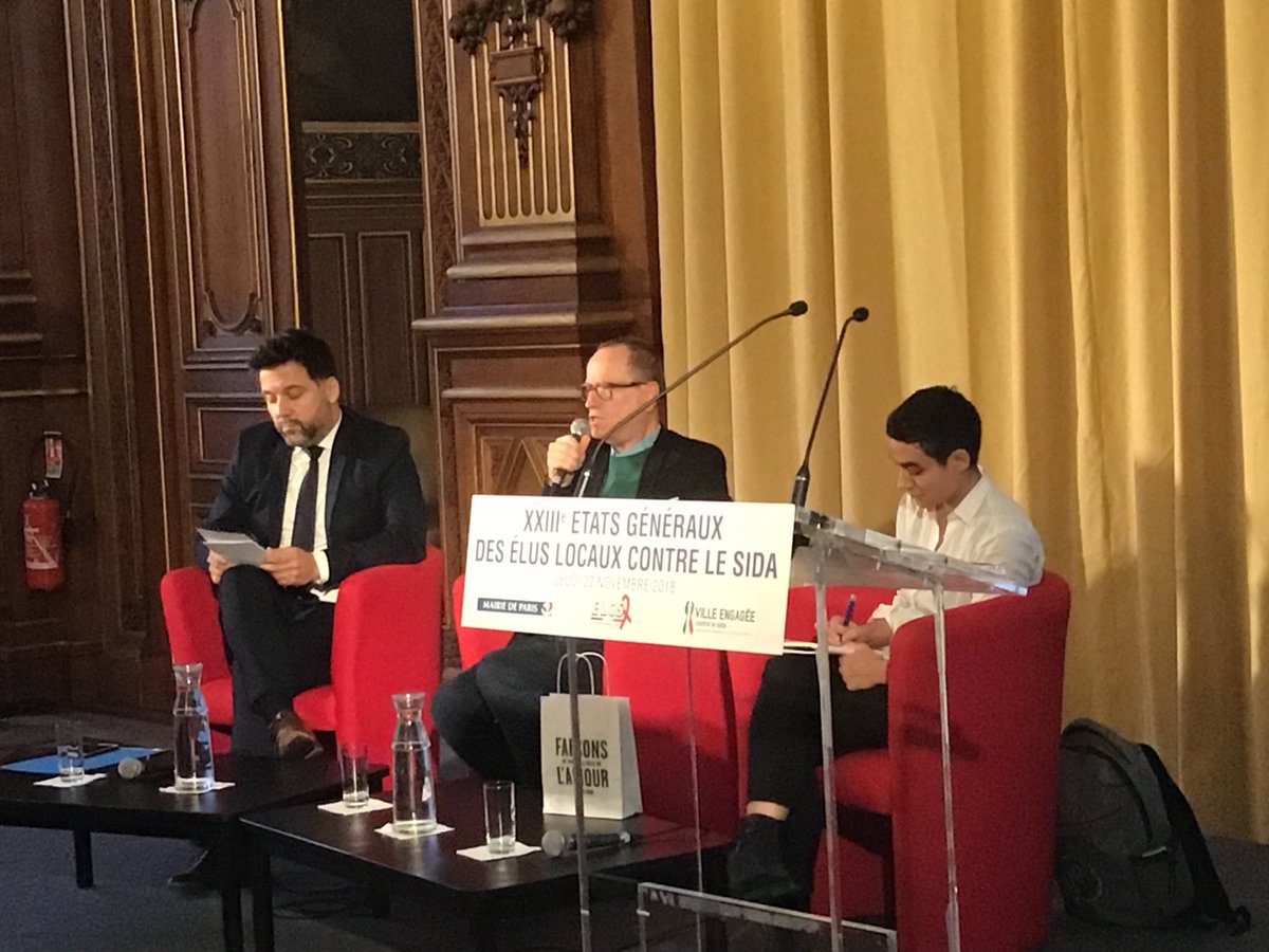 SidaInfoService's tweet photo. Sida Info Service assiste aux XXIIIèmes États Généraux des élus locaux contre le sida. #Paris #EgElcs https://t.co/d3kmHADdAW