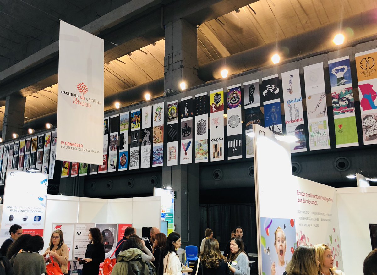 Trabajo en equipo, identidad, networking y alegría. Construimos el futuro de nuestros centros <a href="/ecatolicmadrid/">Escuelas Católicas Madrid</a> en el congreso #EnClaveDeTi