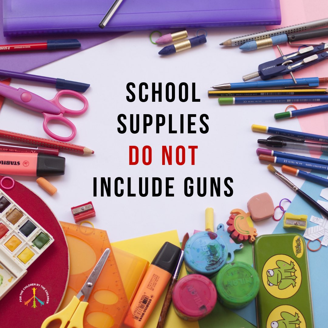 For4TheChildren's tweet photo. Fighting fire with fire leaves everybody burnt. Arm teachers with the school supplies they need, not weapons.
—
#thanksgiving #chicagostrong #changetheref #marchforourlives #enoughisenough #parklandstrong https://t.co/Bi6BuRUUFM